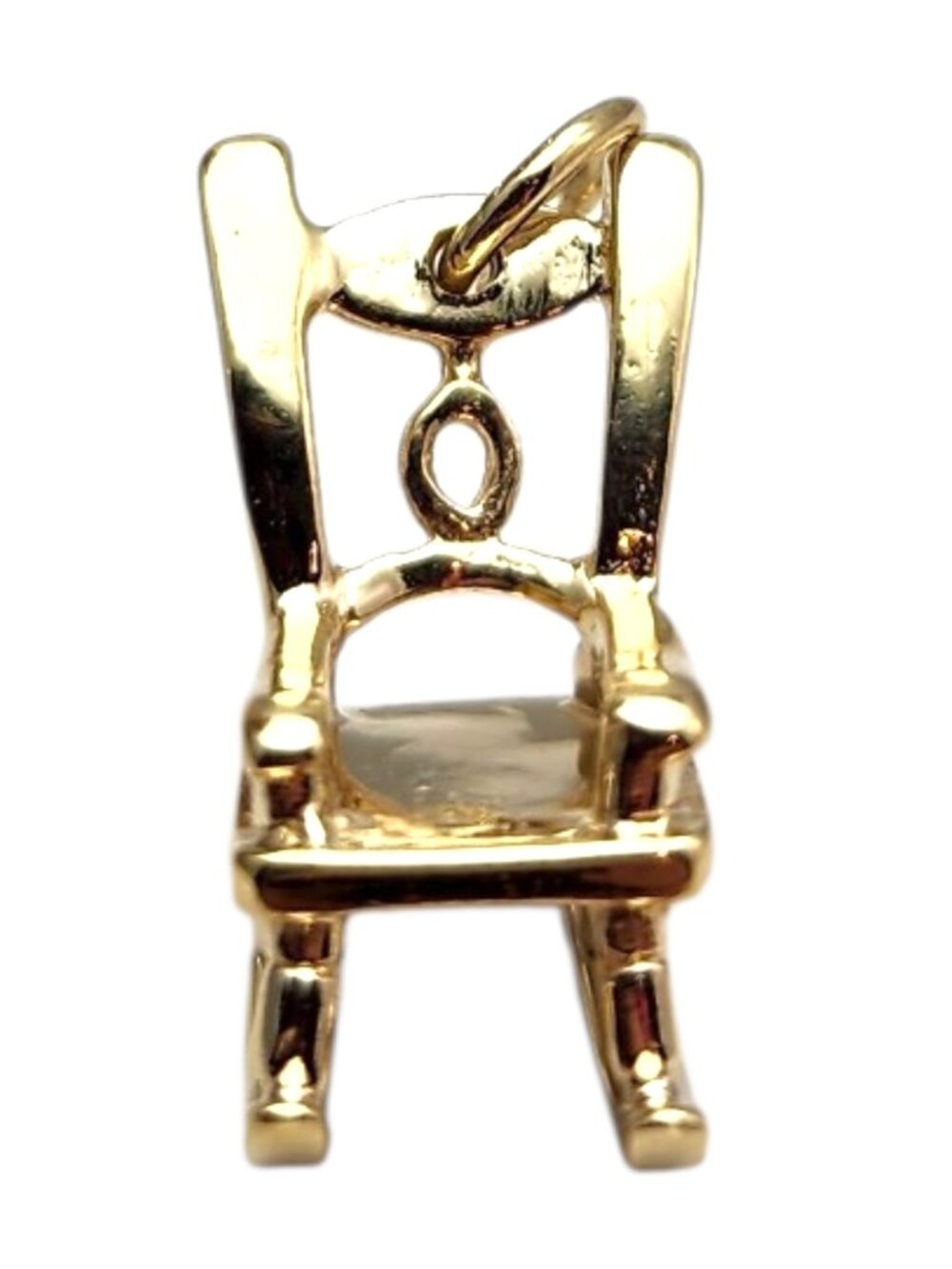 13K Yellow Gold Rocking Chair Charm #25320